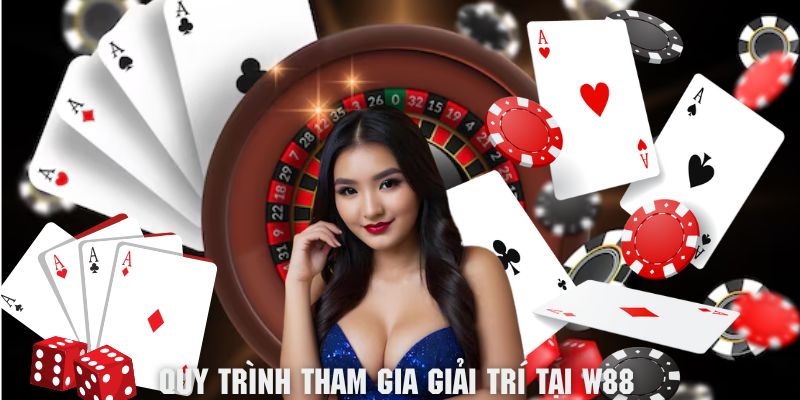 Quy trình thực hiện thao tác tham gia giải trí cùng trò chơi bài tại W88